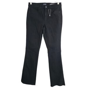 J. Jill Denim Black High-Rise Bootcut 6 Casual Business Western NWOT‎